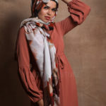 Sunburst Meadow Premium Cashmere Hijab Image