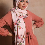 Spring Muse Chiffon Printed Hijab Image