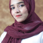 Wine Crinkled Cotton Hijab Image