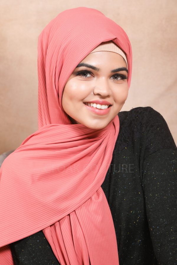"No-Pin" Cotton Jersey Hijab 