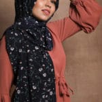 Symphony Chiffon Printed Hijab Image