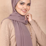 Thunder Premium Chiffon Hijab Image