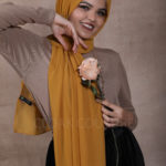 Honey Premium Chiffon Hijab Image