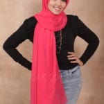 Wild Berry Premium Chiffon Hijab Image