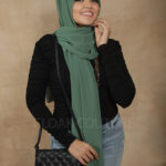Matcha Premium Chiffon Hijab Image