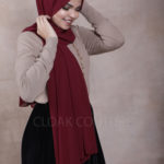 Rouge Premium Chiffon Hijab Image