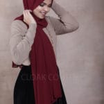 Rouge Premium Chiffon Hijab Image