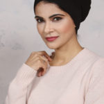 Black Tube Hijab Cap Image