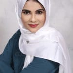 Milky Way Luxe Silk Hijab Image