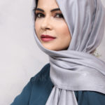 Pearl Luxe Silk Hijab Image