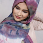 Nova Tie Dye Jersey Hijab Image
