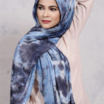 Nebula Tie Dye Jersey Hijab Image