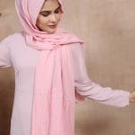 Ballerina Pleated Pearl Hijab Image