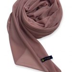 Dusty Pink Premium Chiffon Hijab Image