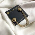 Gold No-Snag No-Fall Magnetic Hijab Pin ( Set of 2) Image