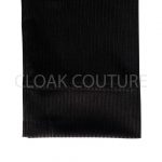 Black Ribbed Tube Hijab Cap Image