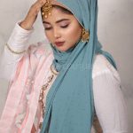 Zanaya Rhinestone Georgette Hijab Image