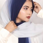 Andromeda Ombre Georgette Hijab Image