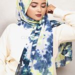 Bali Tie Dye Chiffon Hijab Image