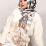 Asteroid Tie Dye Chiffon Hijab Image