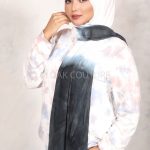 Panda Tie Dye Chiffon Hijab Image