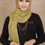 Kiwilime Crinkled Cotton Hijab Image