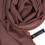 Taupe Premium Chiffon Hijab Image