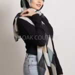 Tinkerbell Colorblock Premium Viscose Hijab Image