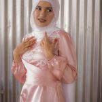 Milk White Premium Chiffon Hijab Image
