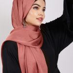 Copper Turkish Silk Hijab Image