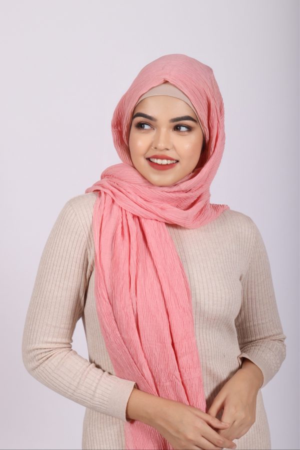 Cotton Candy Ribbed Cotton Hijab