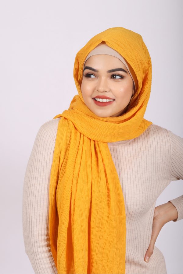 Mango Ribbed Cotton Hijab