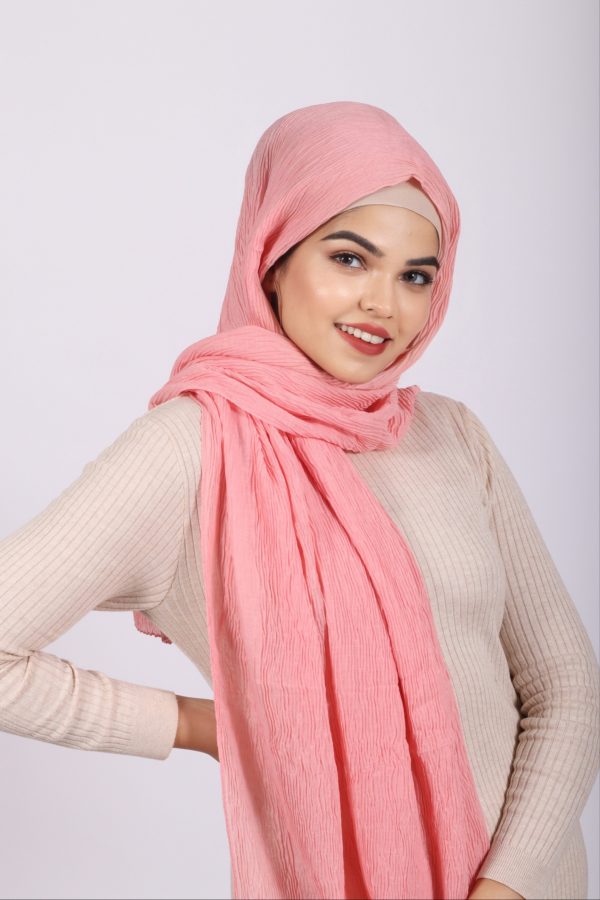 Cotton Candy Ribbed Cotton Hijab