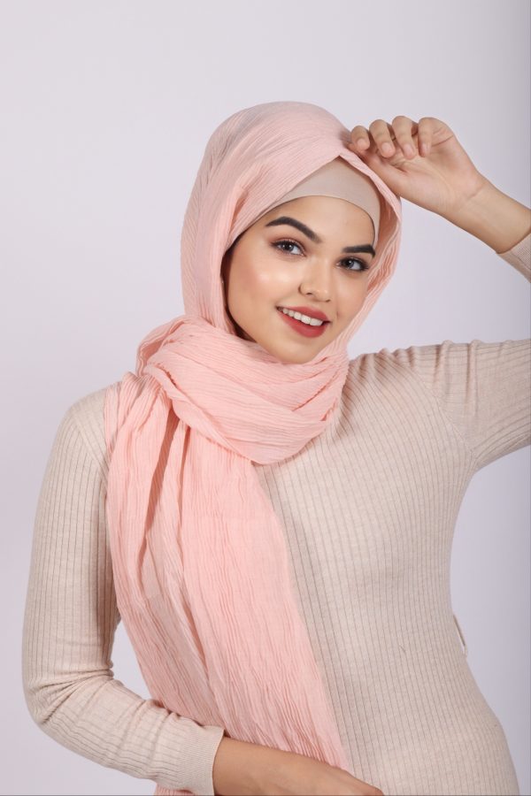 Litchi Ribbed Cotton Hijab