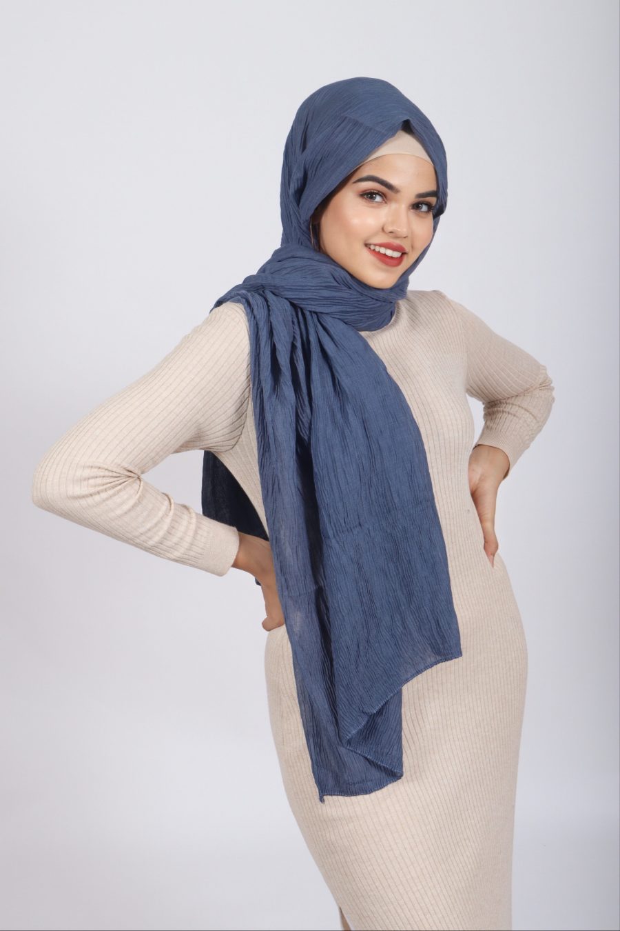 Ribbed Cotton Hijabs Archives - Cloak Couture