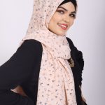 Iris Chiffon Printed Hijab Image