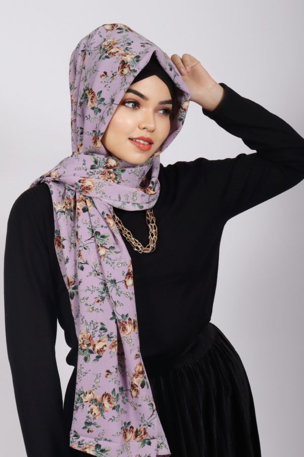 Elaina Chiffon Printed Hijab
