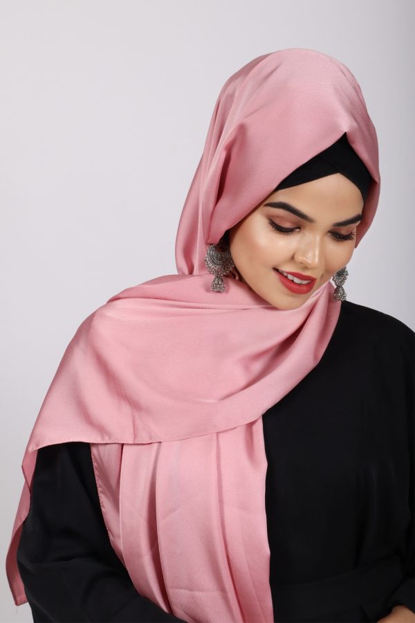 Rose Turkish Silk Hijab