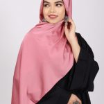 Love Rose Turkish Silk Hijab Image