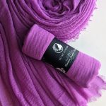 Crysanthimum Crinkled Cotton Hijab Image