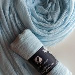 Mystic Mint Crinkled Cotton Hijab Image