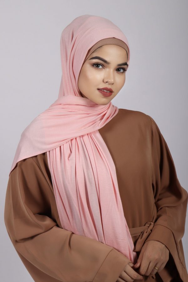 Baby Peach Premium Jersey Hijab