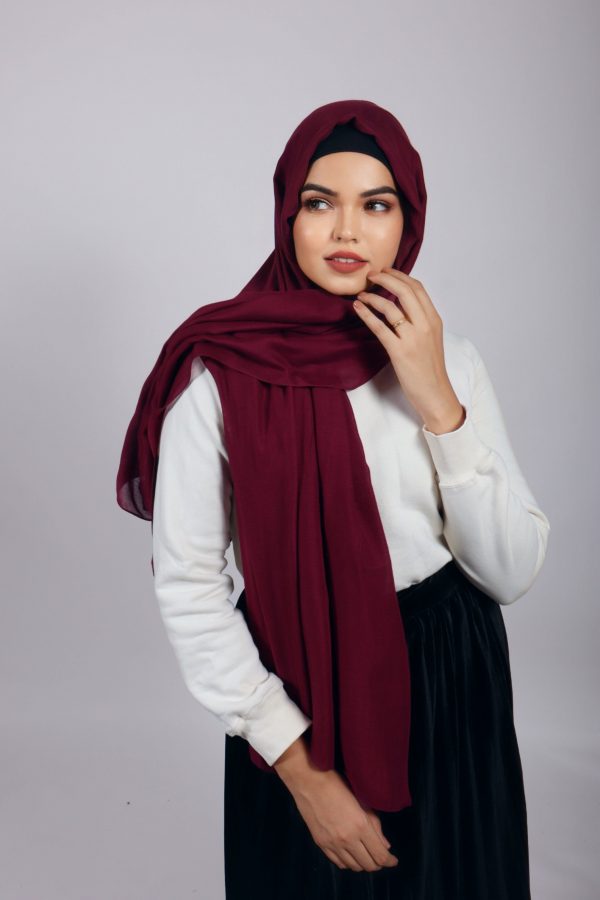 Berry Wine Modal Hijab