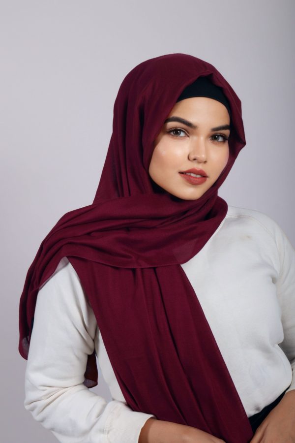 Berry Wine Modal Hijab