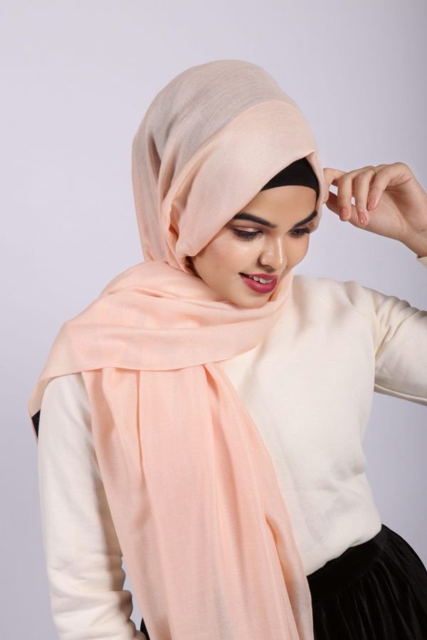 Peach Puff Modal Hijab