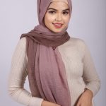 Mississipi Ombre Crinkled Cotton Hijab Image