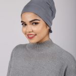 Granite Tieback Hijab Caps Image