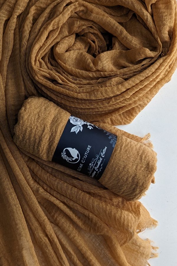 Dune Crinkled Cotton Hijab