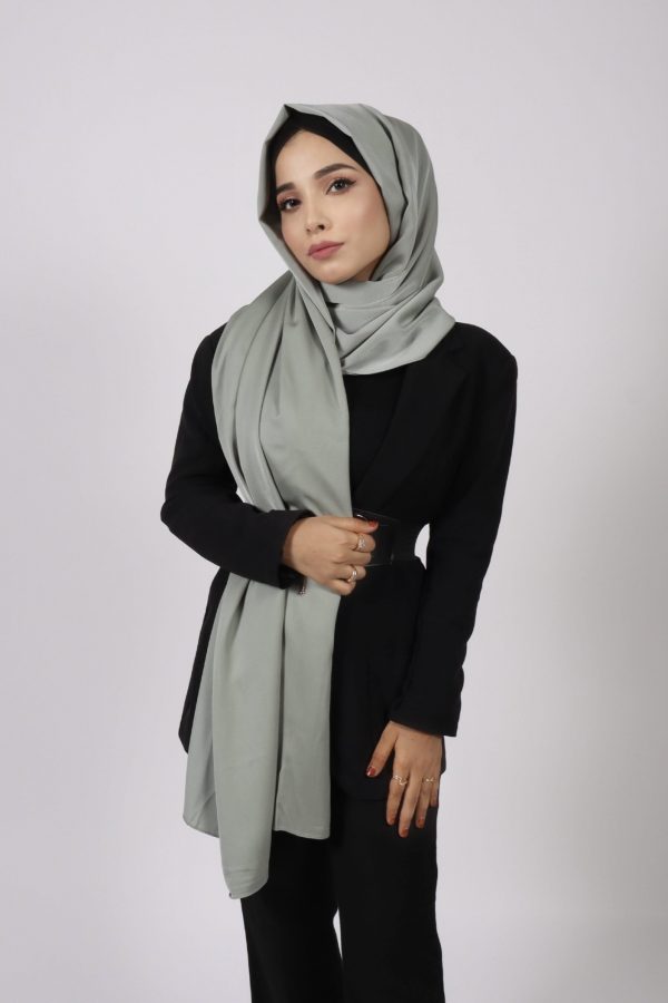 Mint Turkish Satin Hijab