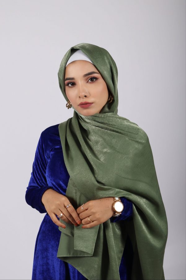 Spring Velvet Chiffon Hijab